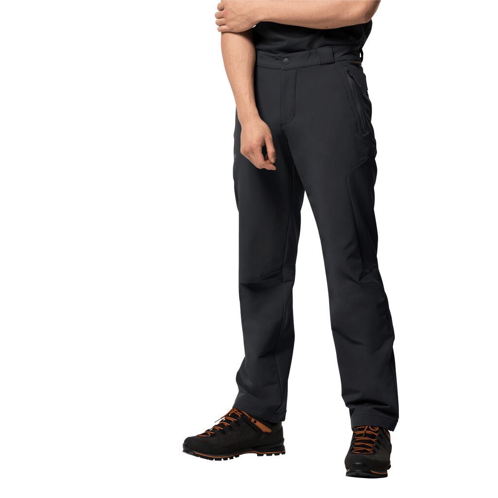 Jack Wolfskin ACTIVATE THERMIC Pantalons Homme Noir - YMQDAPN-04